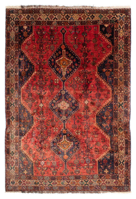 Perserteppich - Nomadic 306 x 212 cm - rot