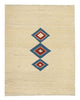 Gabbeh Persisch Teppich 188x145cm - Perserteppich Wollteppich