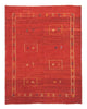 Gabbeh Teppich - Perser 190 x 150 cm - rot