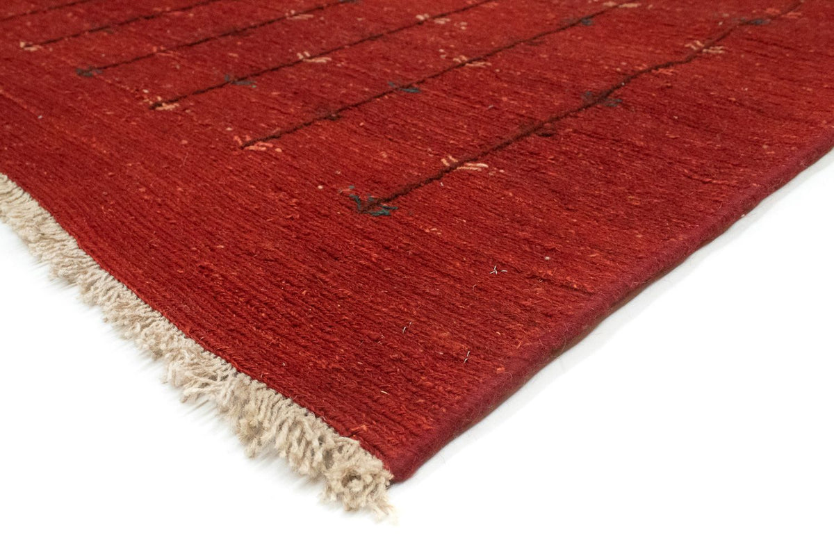 Gabbeh Teppich - Perser 200 x 150 cm - rot