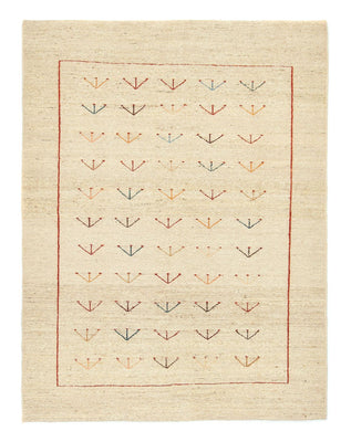 Gabbeh Teppich - Perser 195 x 144 cm - beige
