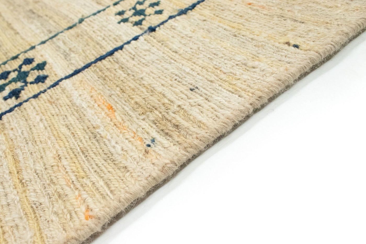 Gabbeh Persisch Teppich 193x145cm - Perserteppich Wollteppich