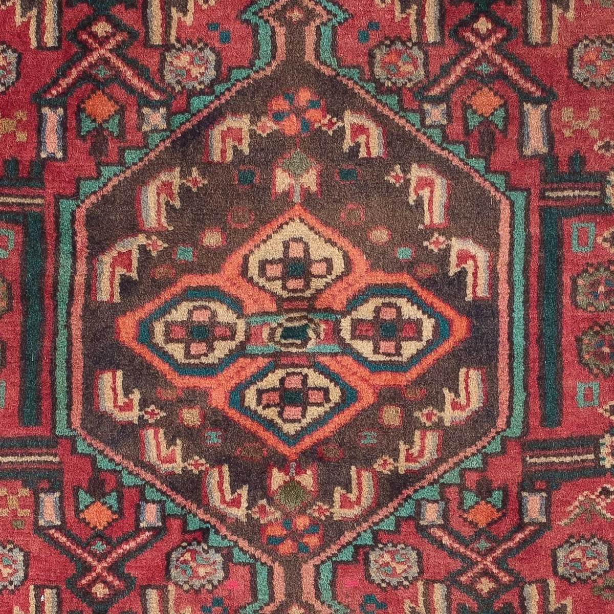 Perserteppich - Nomadic 130 x 82 cm - hellrot