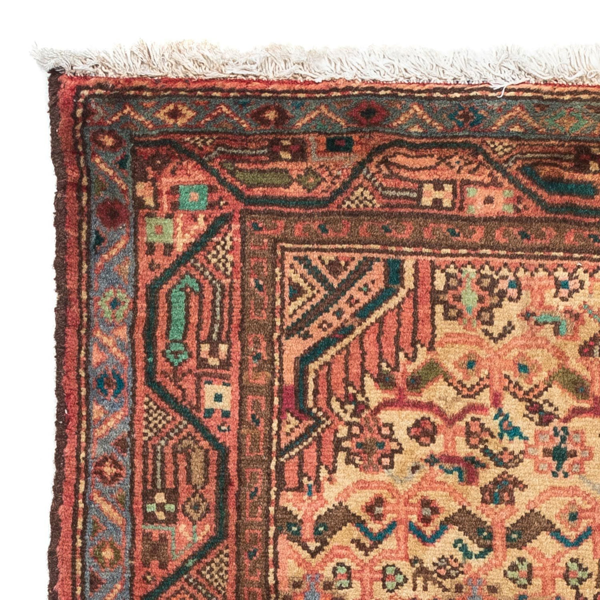 Perserteppich - Nomadic 80 x 130 cm - hellrot