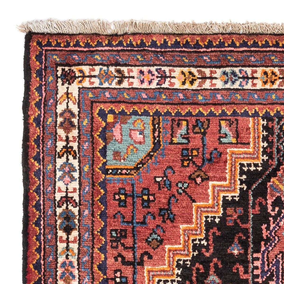 Perserteppich - Nomadic 138 x 91 cm - hellrot