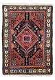 Perserteppich - Nomadic 108 x 78 cm - dunkelblau