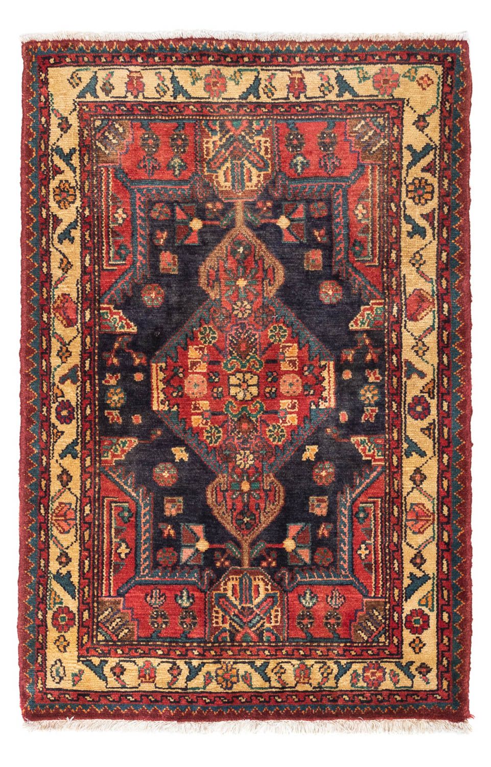 Perserteppich - Nomadic 118 x 79 cm - rot
