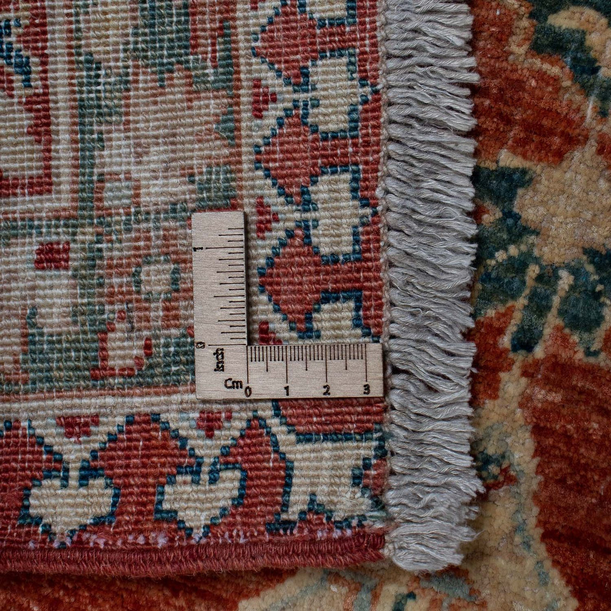 Kelim Teppich - Splash 303 x 249 cm - rost