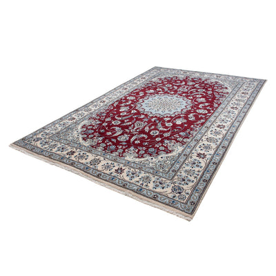 Nain Teppich 200x305cm - Perserteppich - dunkelrot