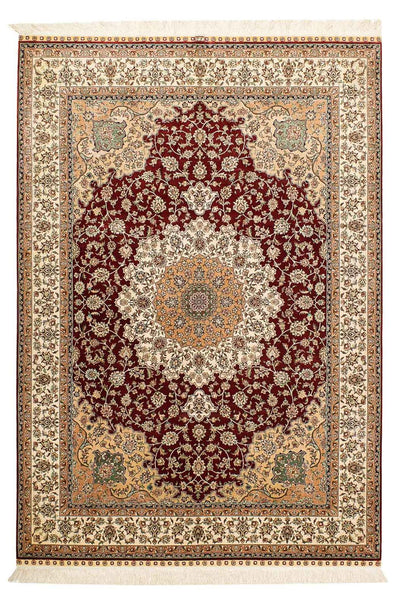 Ghom - Seide Teppich 132x216cm - Perserteppich