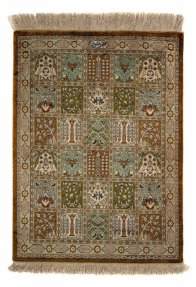 Ghom Teppich 54x72cm - Perserteppich