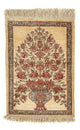 Ghom - Seide Teppich 41x31cm - Perserteppich