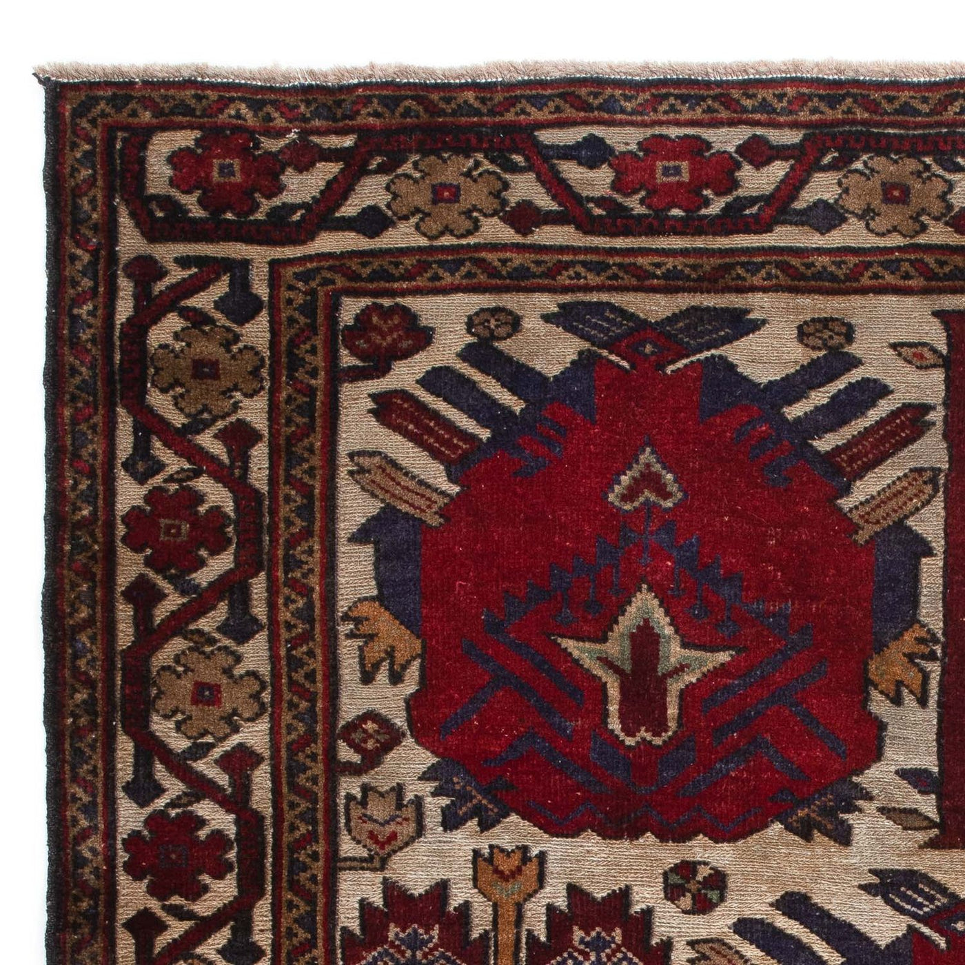 Belutsch Teppich 137x130cm - Orientteppich