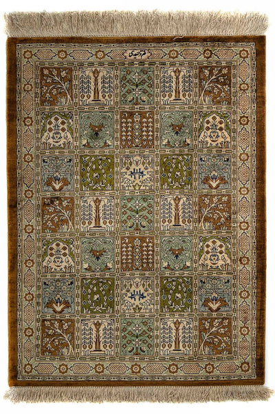 Ghom Teppich 58x77cm - Perserteppich
