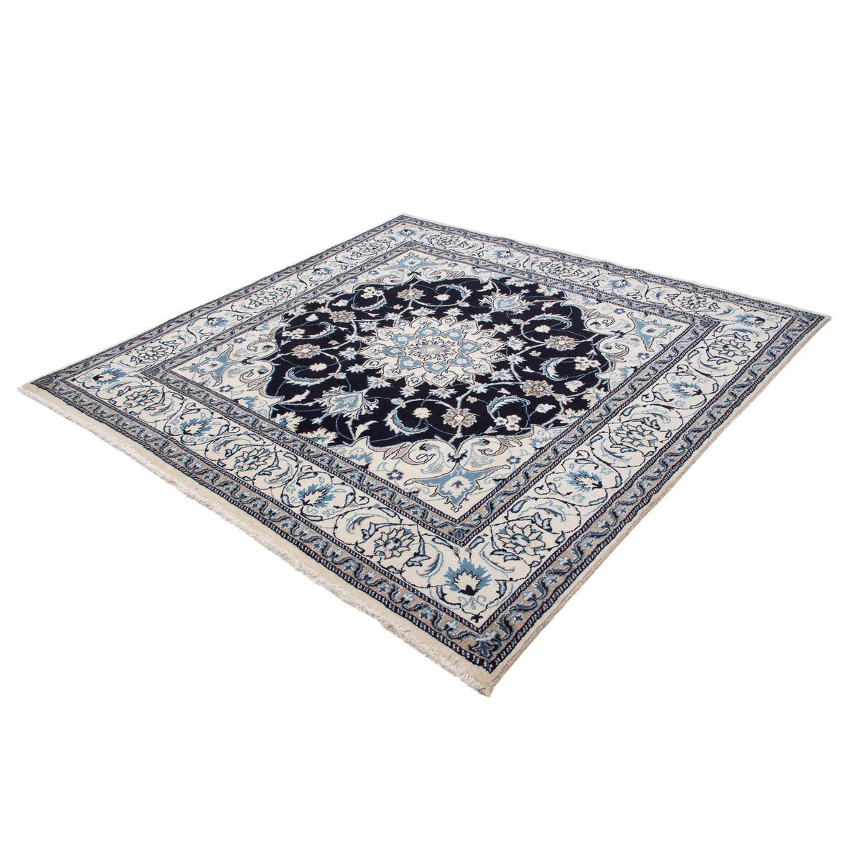 Perserteppich - Nain 194 x 192 cm Quadratischer Teppich