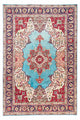 Täbriz Teppich 203x300cm - Perserteppich - türkis