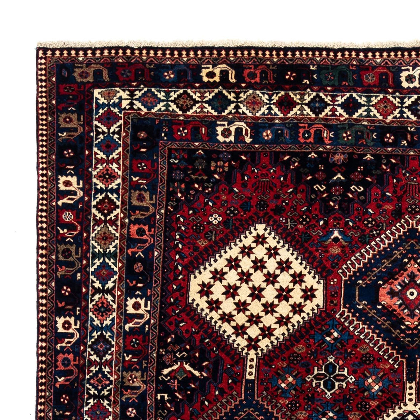 Perserteppich - Nomadic 300 x 202 cm - dunkelrot