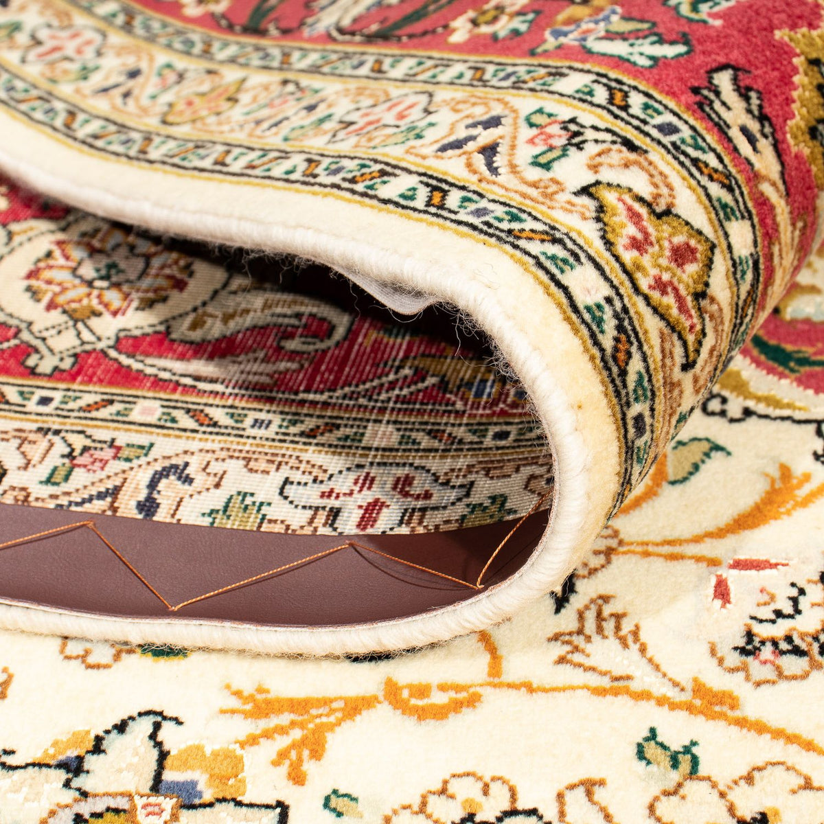 Perserteppich - Täbriz - Royal 251 x 204 cm Wohnzimmer Teppich