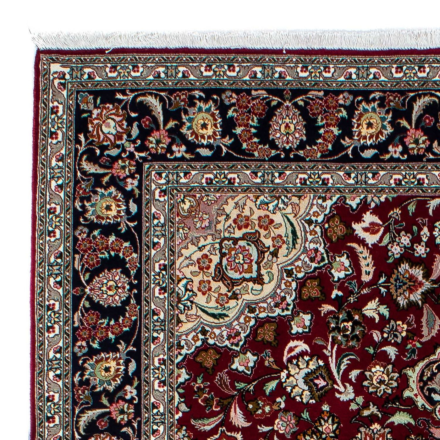 Täbriz - 50 Raj Teppich 196x155cm - Perserteppich