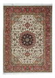 Täbriz - 50 Raj Teppich 154x204cm - Perserteppich