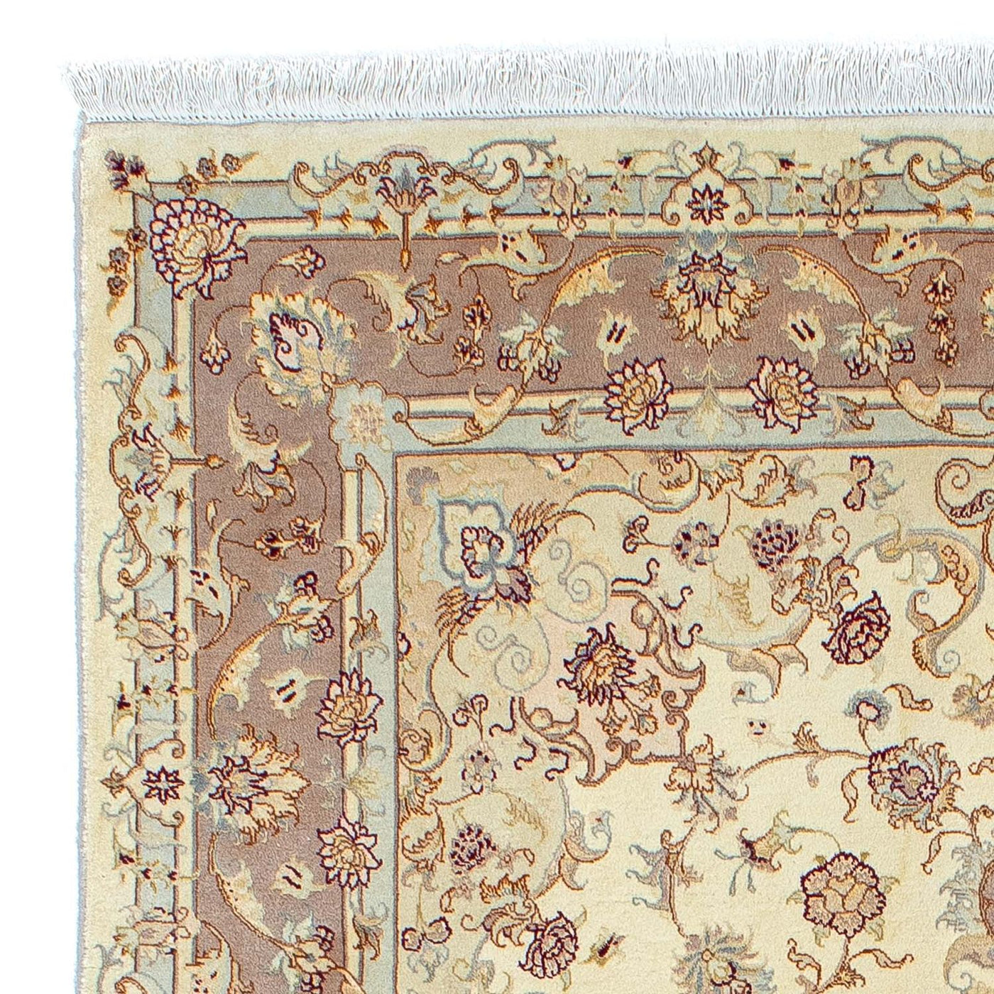 Täbriz - 50 Raj Teppich 195x153cm - Perserteppich