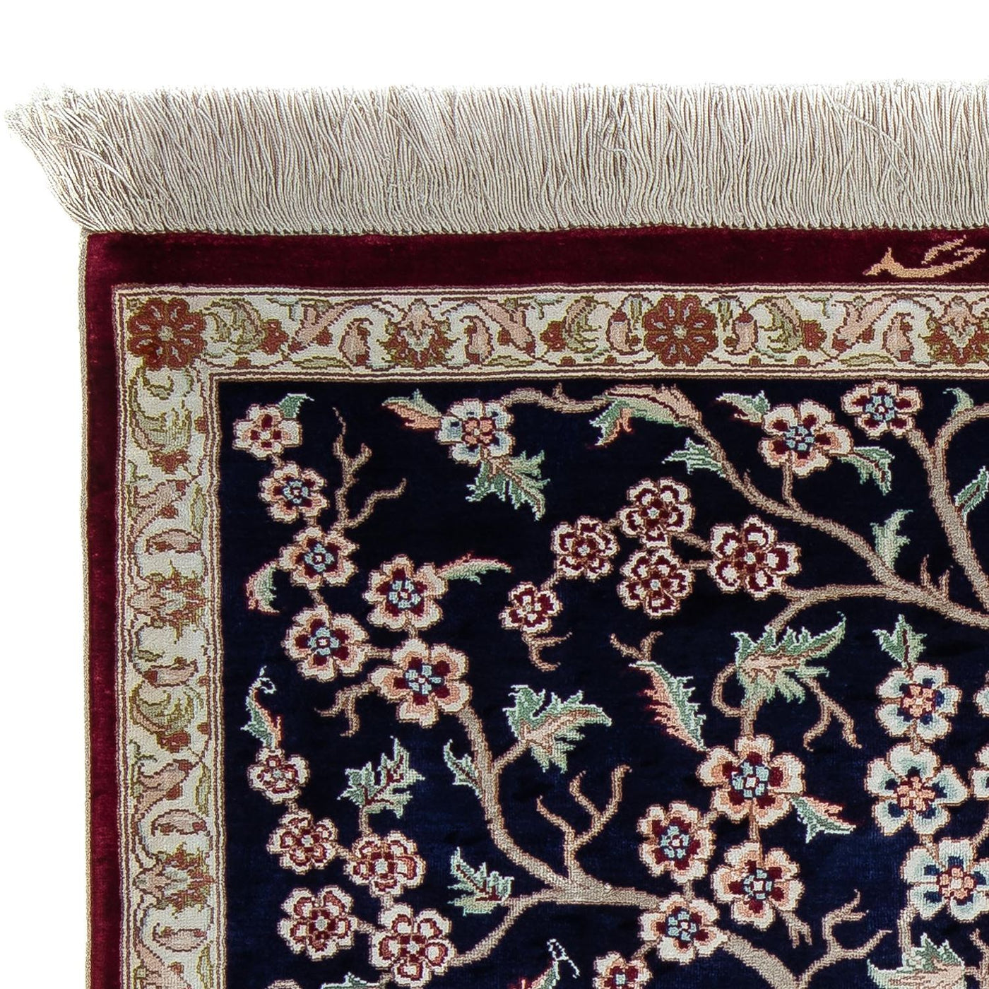 Ghom Teppich 87x59cm - Perserteppich