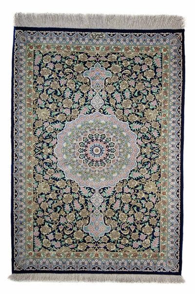 Ghom Teppich 63x88cm - Perserteppich
