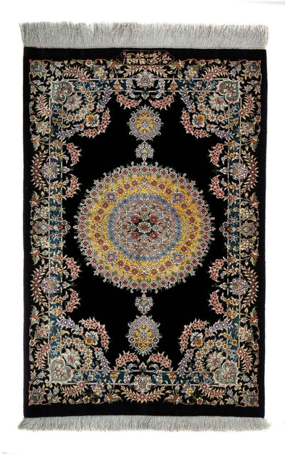 Ghom Teppich 59x89cm - Perserteppich