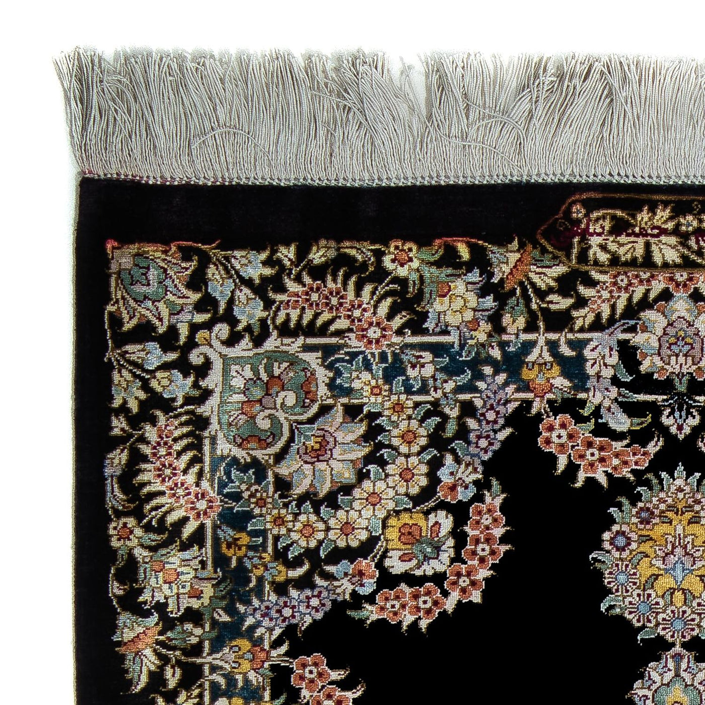 Ghom Teppich 89x59cm - Perserteppich