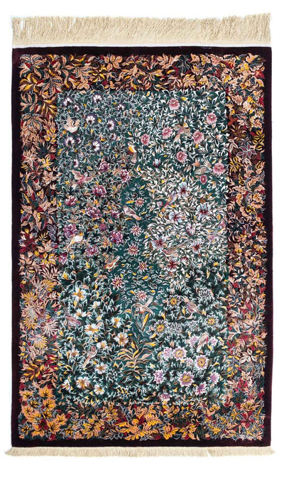 Ghom Teppich 78x120cm - Perserteppich