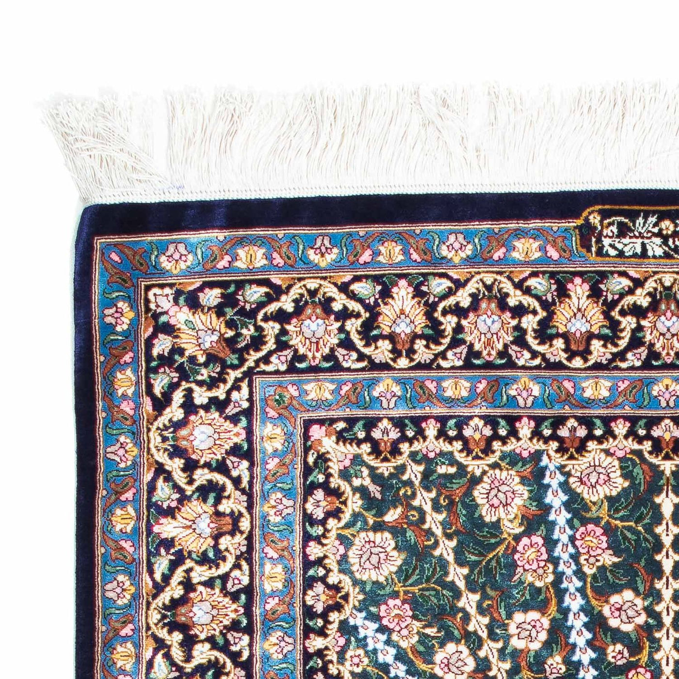 Ghom Teppich 121x81cm - Perserteppich