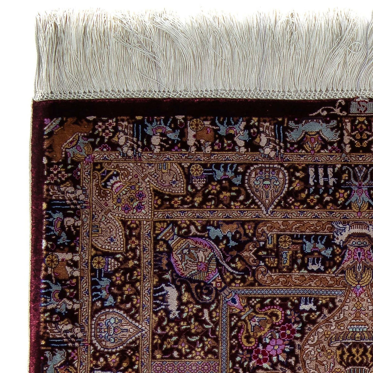 Perserteppich - Ghom 90 x 62 cm