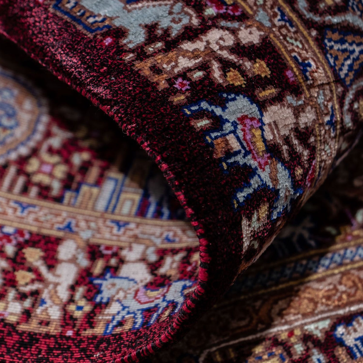 Perserteppich - Ghom 90 x 62 cm