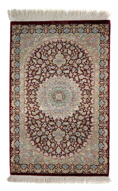 Ghom Teppich 57x88cm - Perserteppich