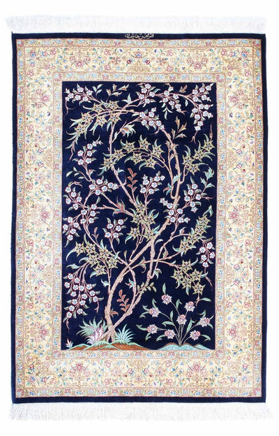 Ghom Teppich 80x119cm - Perserteppich