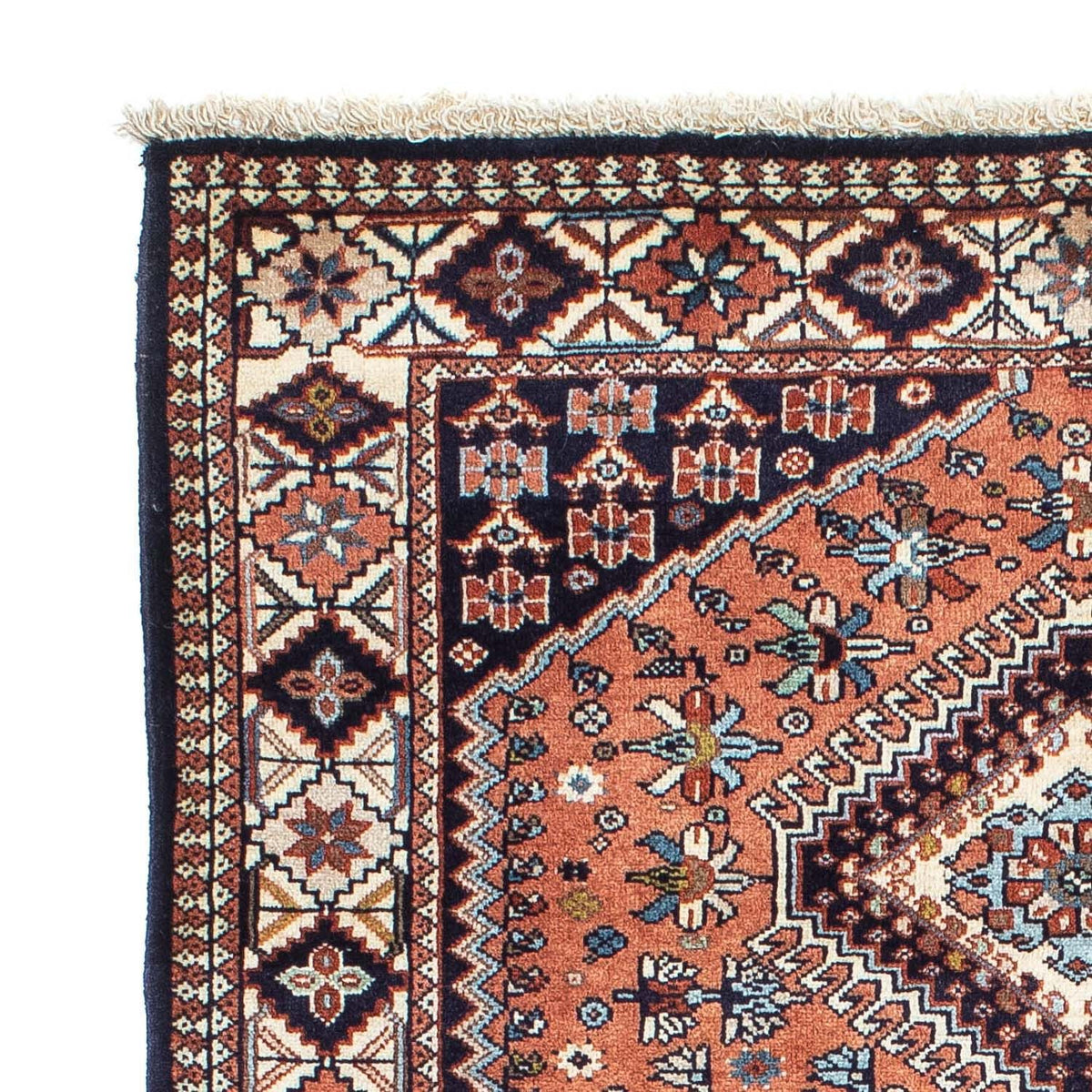 Perserteppich - Nomadic 152 x 100 cm - hellrot