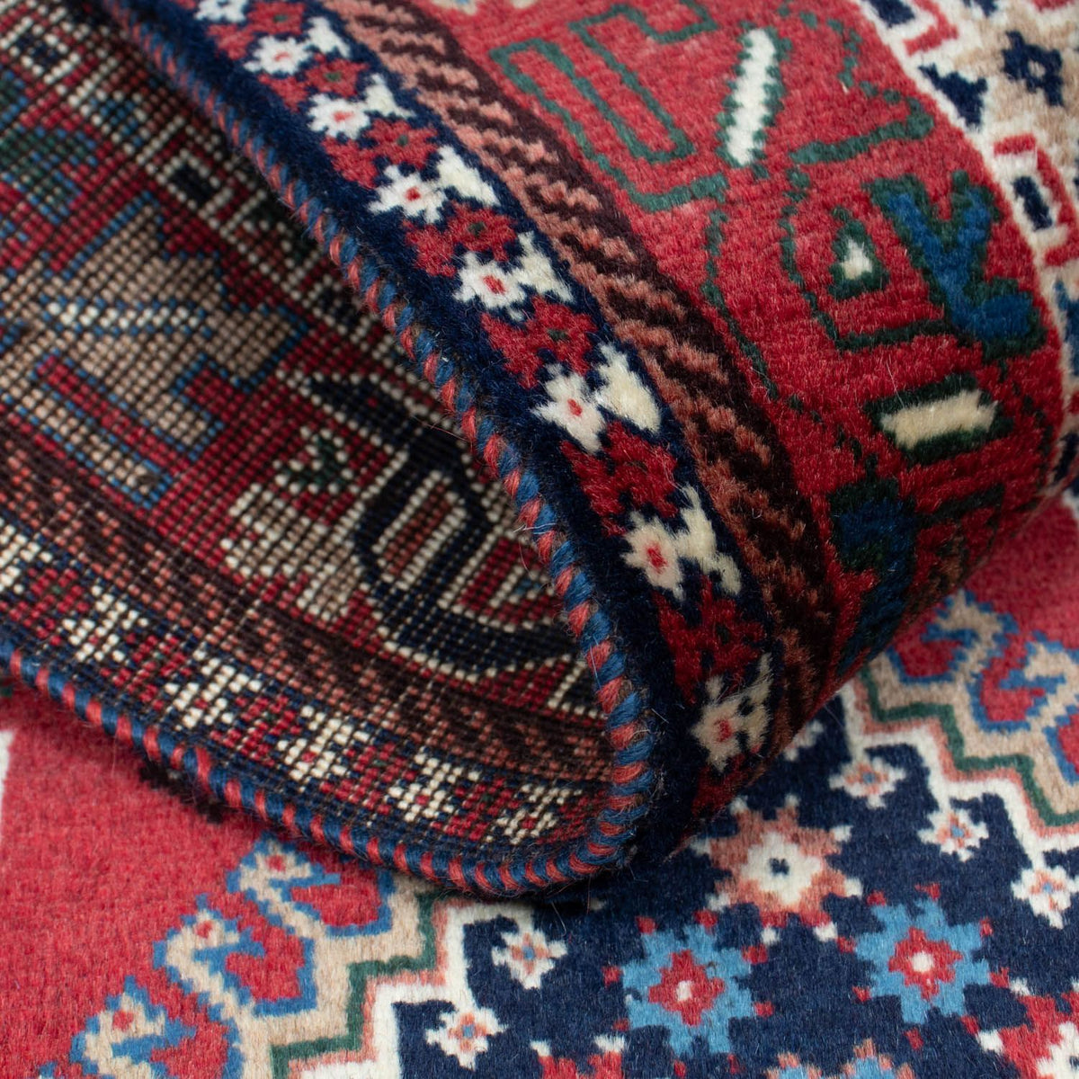 Perserteppich - Nomadic 145 x 100 cm - rot