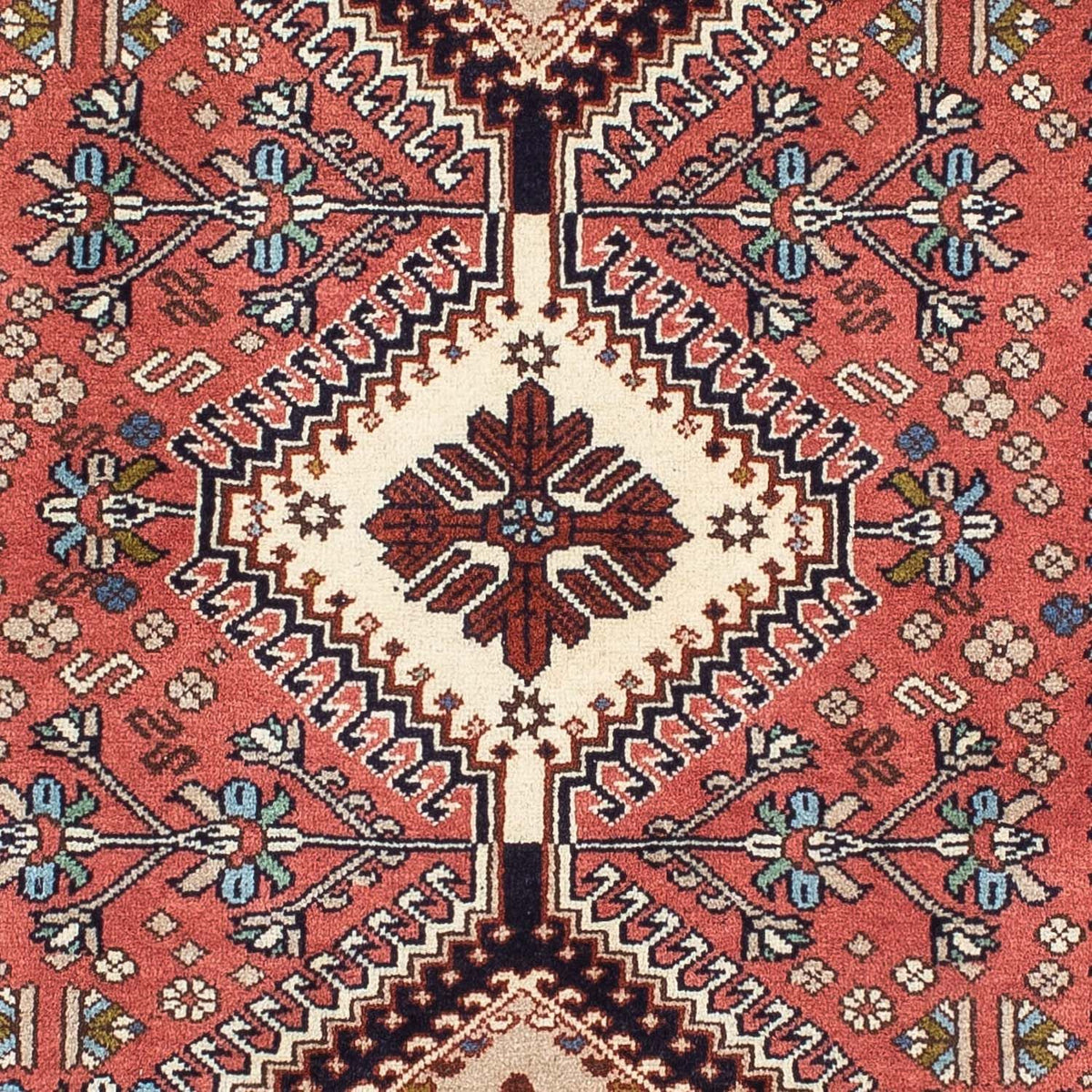 Perserteppich - Nomadic 150 x 100 cm - hellrot