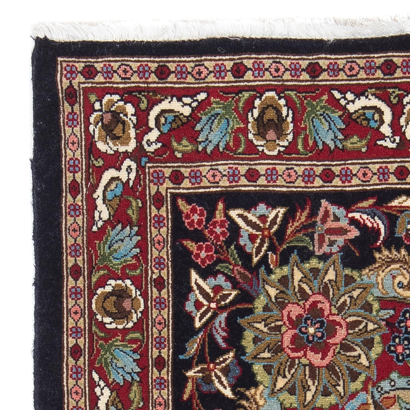 Perserteppich - Classic 80 x 63 cm - schwarz
