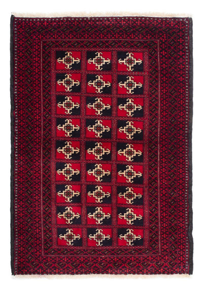 Belutsch Teppich 97x137cm - Orientteppich - dunkelrot