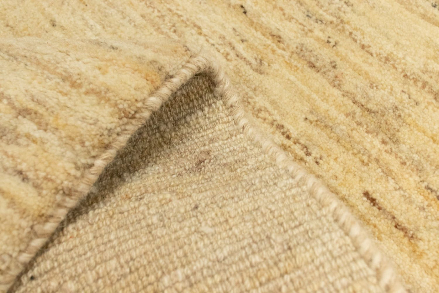 Gabbeh Persisch Teppich 140x64cm - Perserteppich Wollteppich