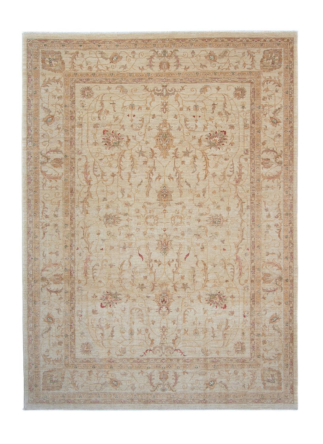 Ziegler Teppich 347 x 245 cm - hellbeige
