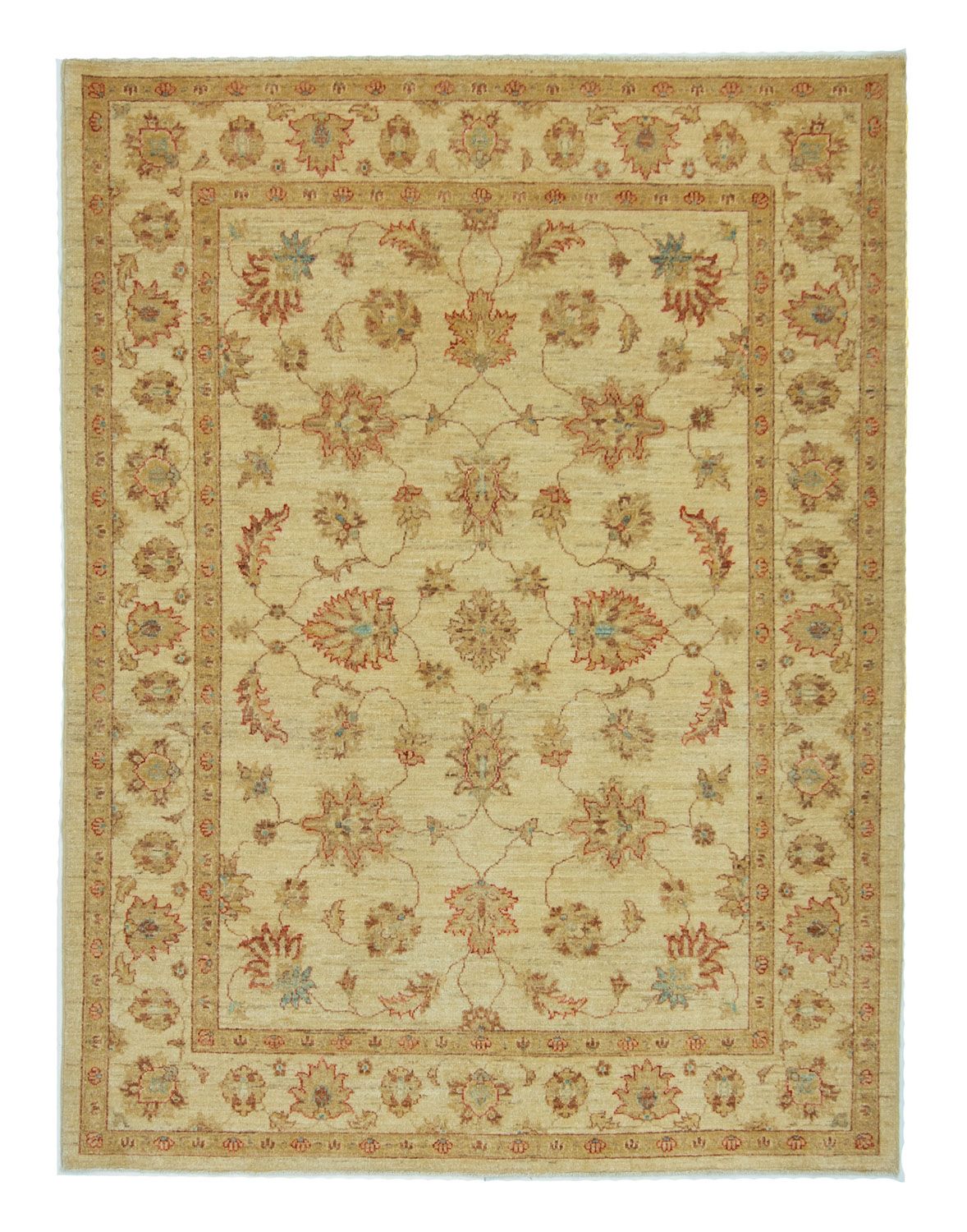 Ziegler Teppich 200 x 150 cm - beige