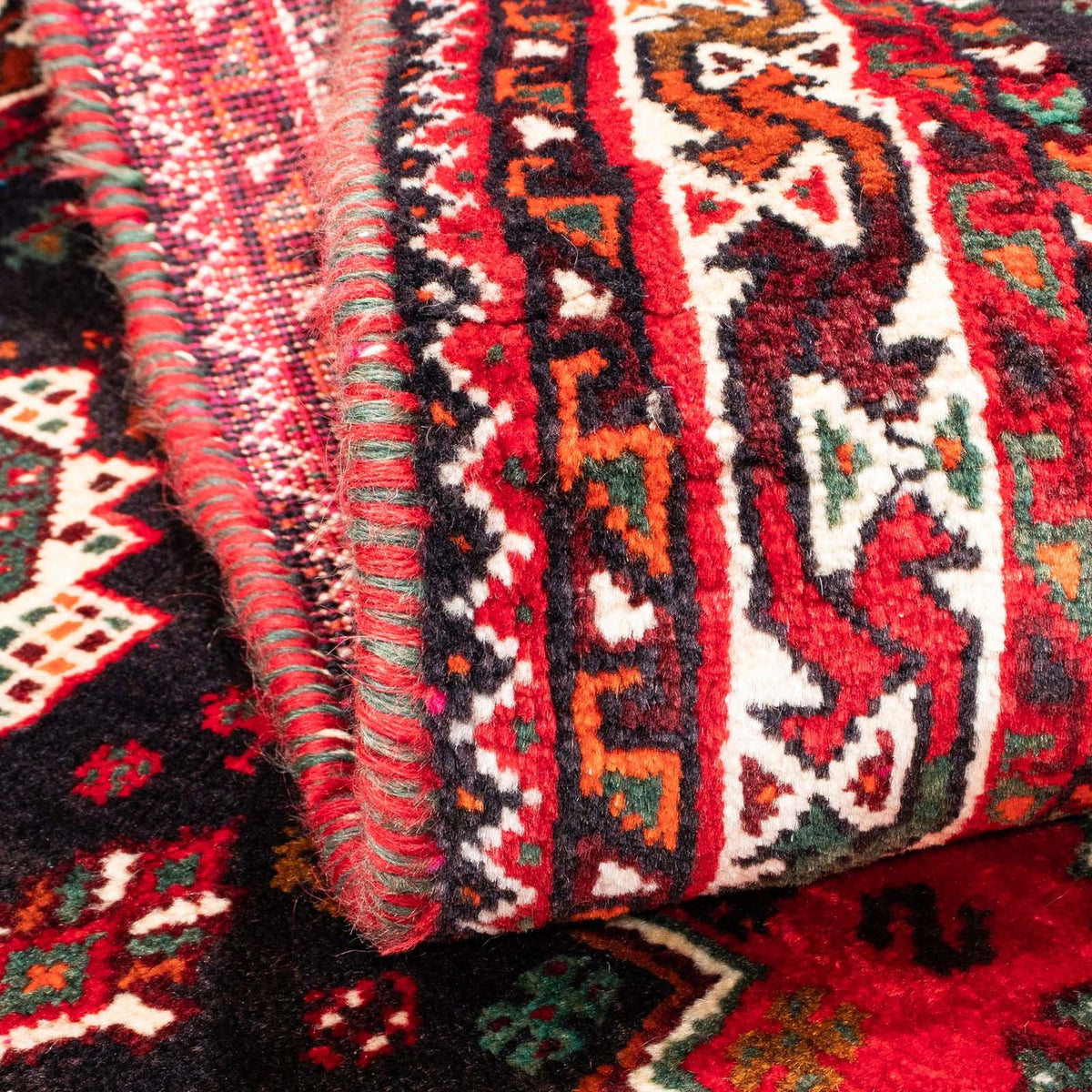 Perserteppich - Nomadic 154 x 104 cm - dunkelrot