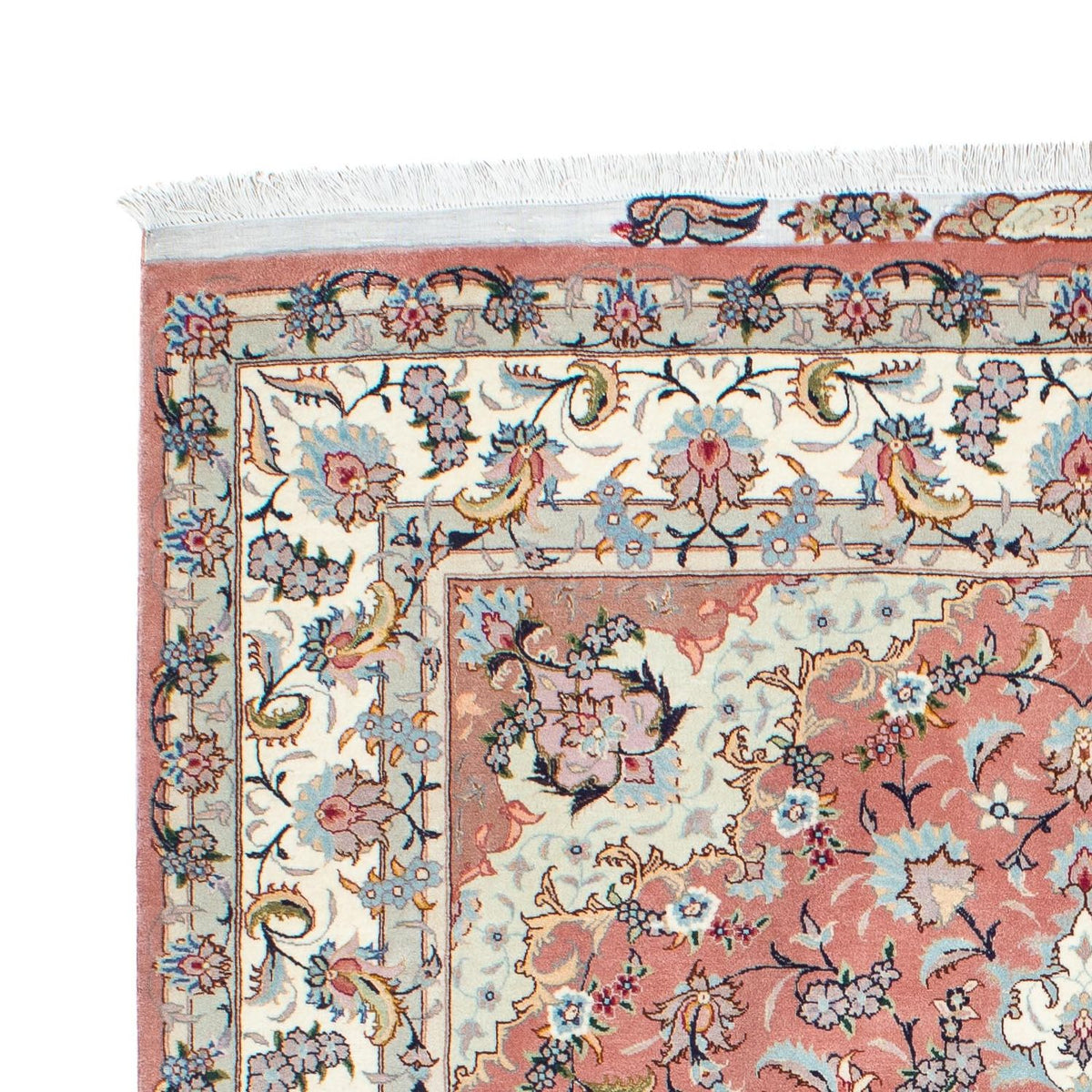 Täbriz - 50 Raj Teppich 154x204cm - Perserteppich