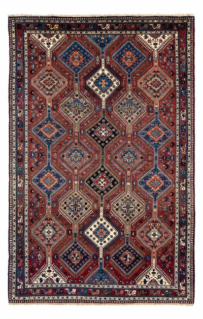 Yalameh Teppich 200x310cm - Perserteppich - braun