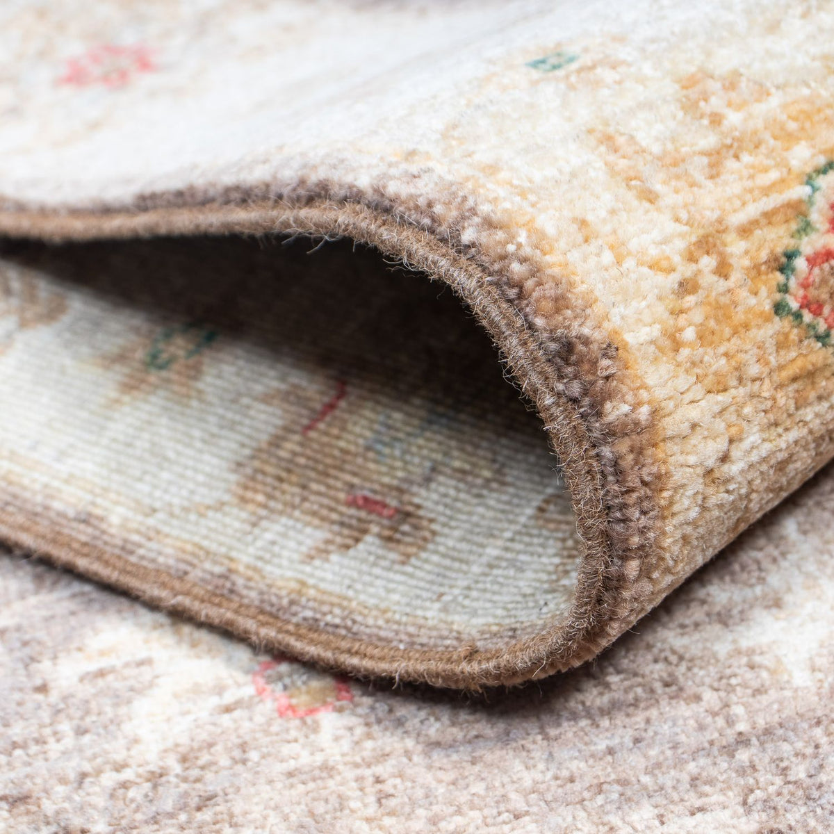 Ziegler Teppich 295 x 82 cm - braun