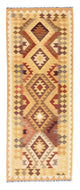 Kelim Teppich - Oriental 191 x 77 cm - hellbraun