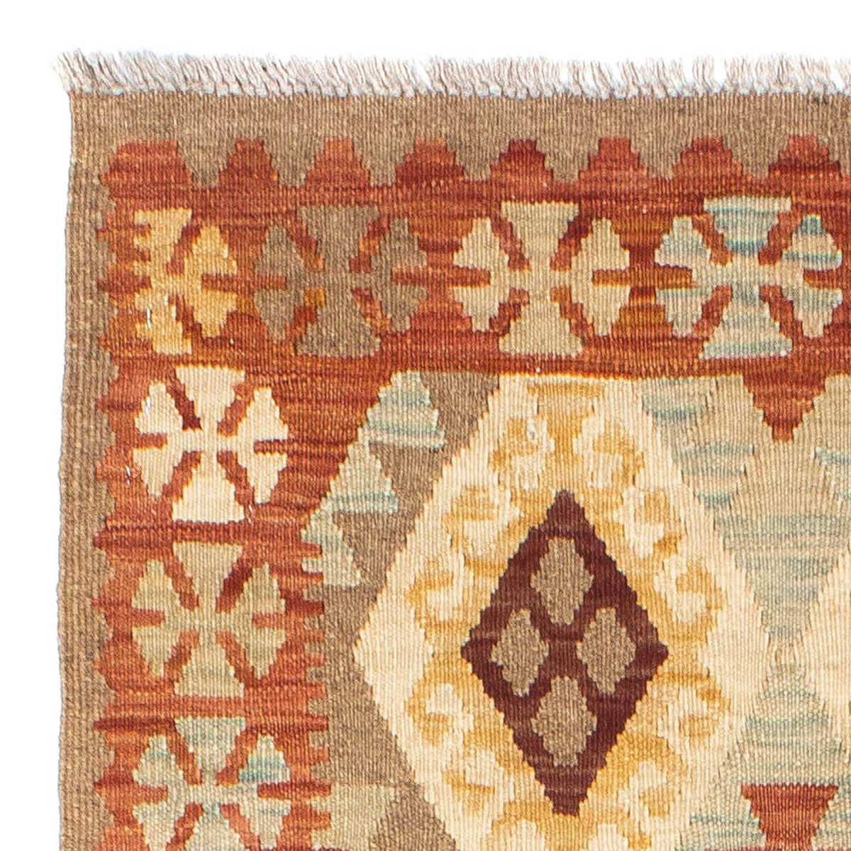 Kelim Teppich - Oriental 78 x 201 cm - beige