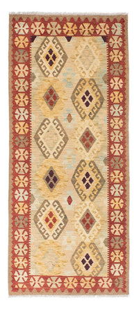 Kelim Teppich - Oriental 199 x 79 cm - beige